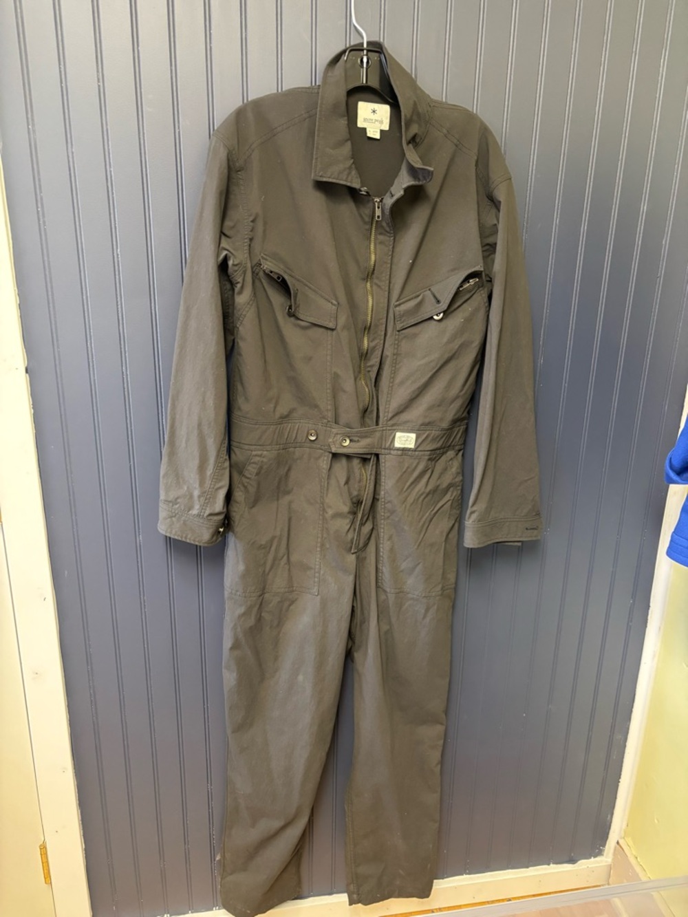 Snow peak Charcoal Grey Coveralls